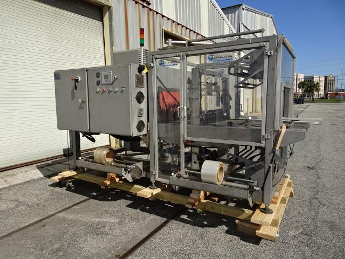 Used Tekkra Automatic Shrink Wrapper & Tunnel