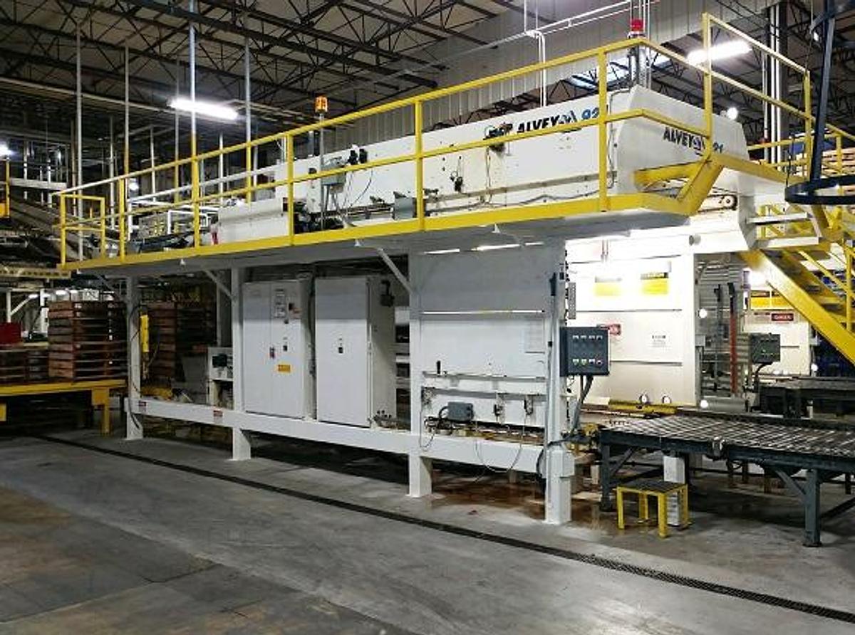 Used ALVEY 921 High-speed Palletizer