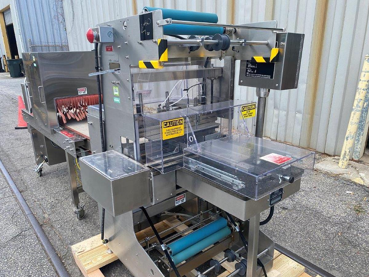 Used OMEGA SL-18 Shrink Bundler & Heat Tunnel