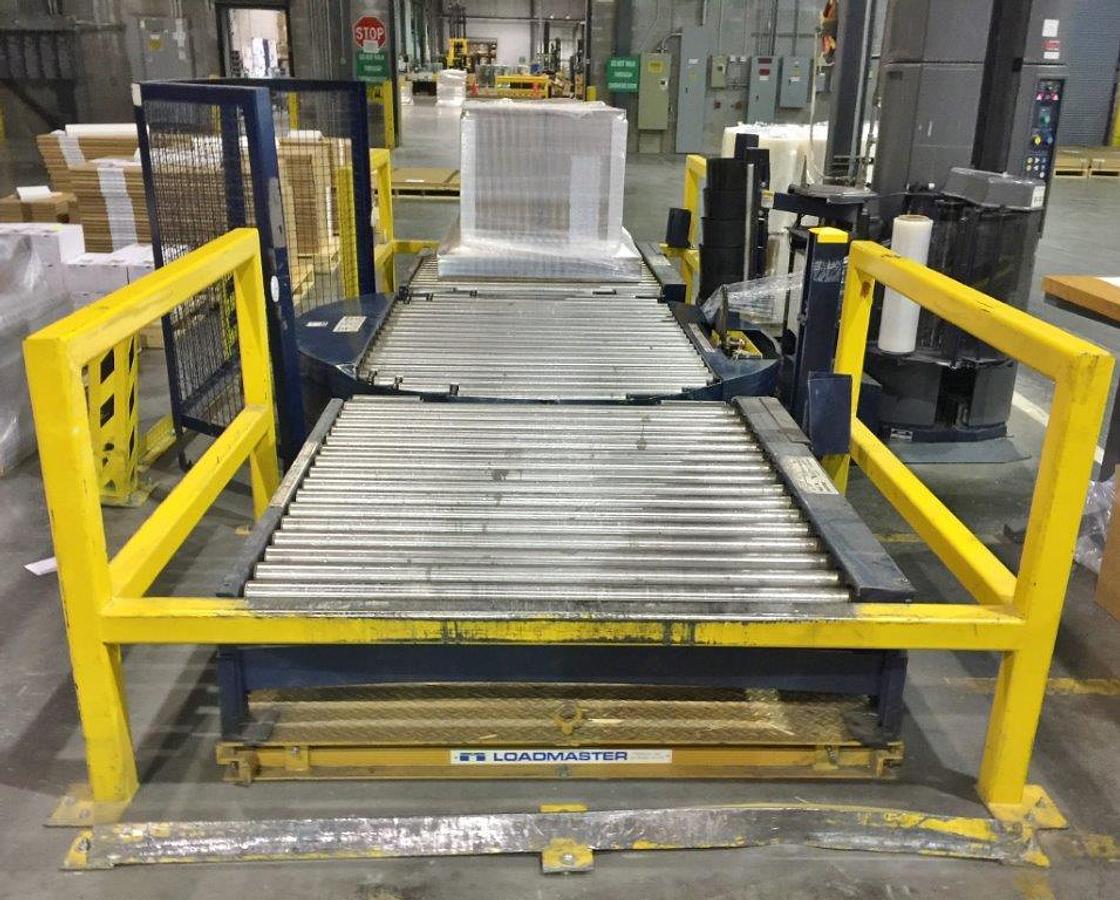 Used Lantech Q Series Automatic Stretch Wrapper