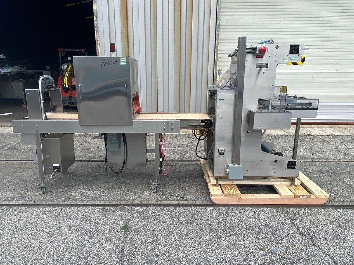Used OMEGA SL-18 Shrink Bundler & Heat Tunnel