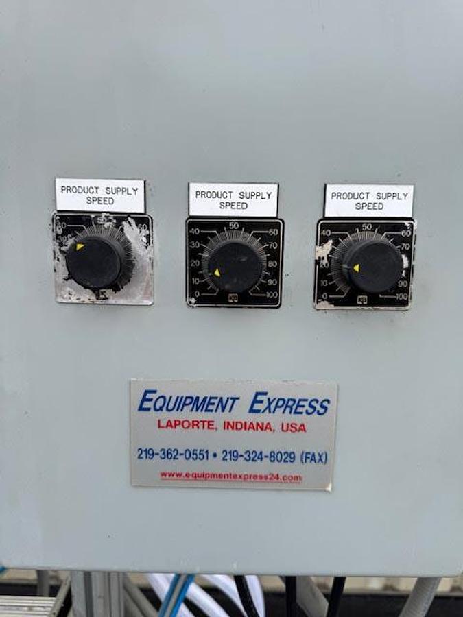 Used Equipment Express (E-PAK) 8-Valve Inline Bottle Filler