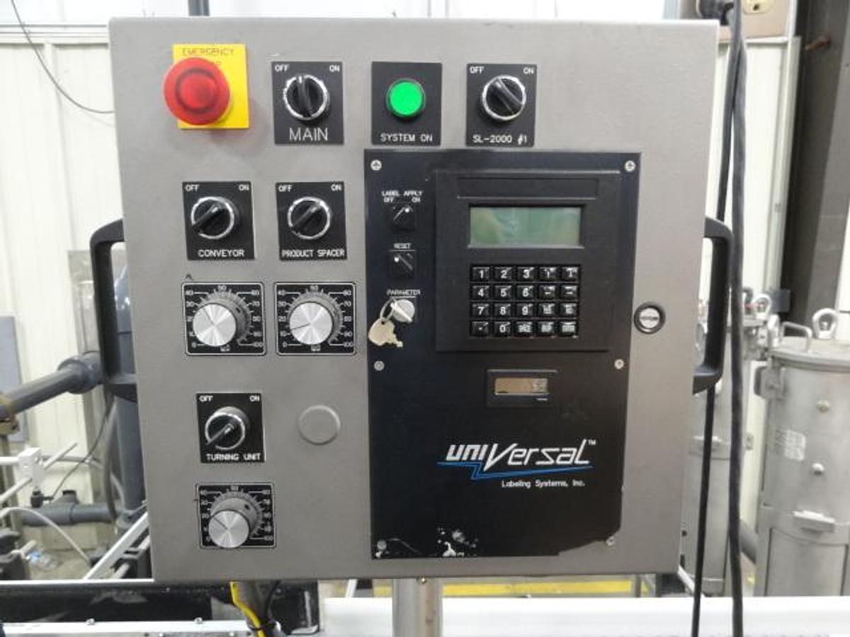 Used Universal Pressure Sensitive Wrap-Around Labeler