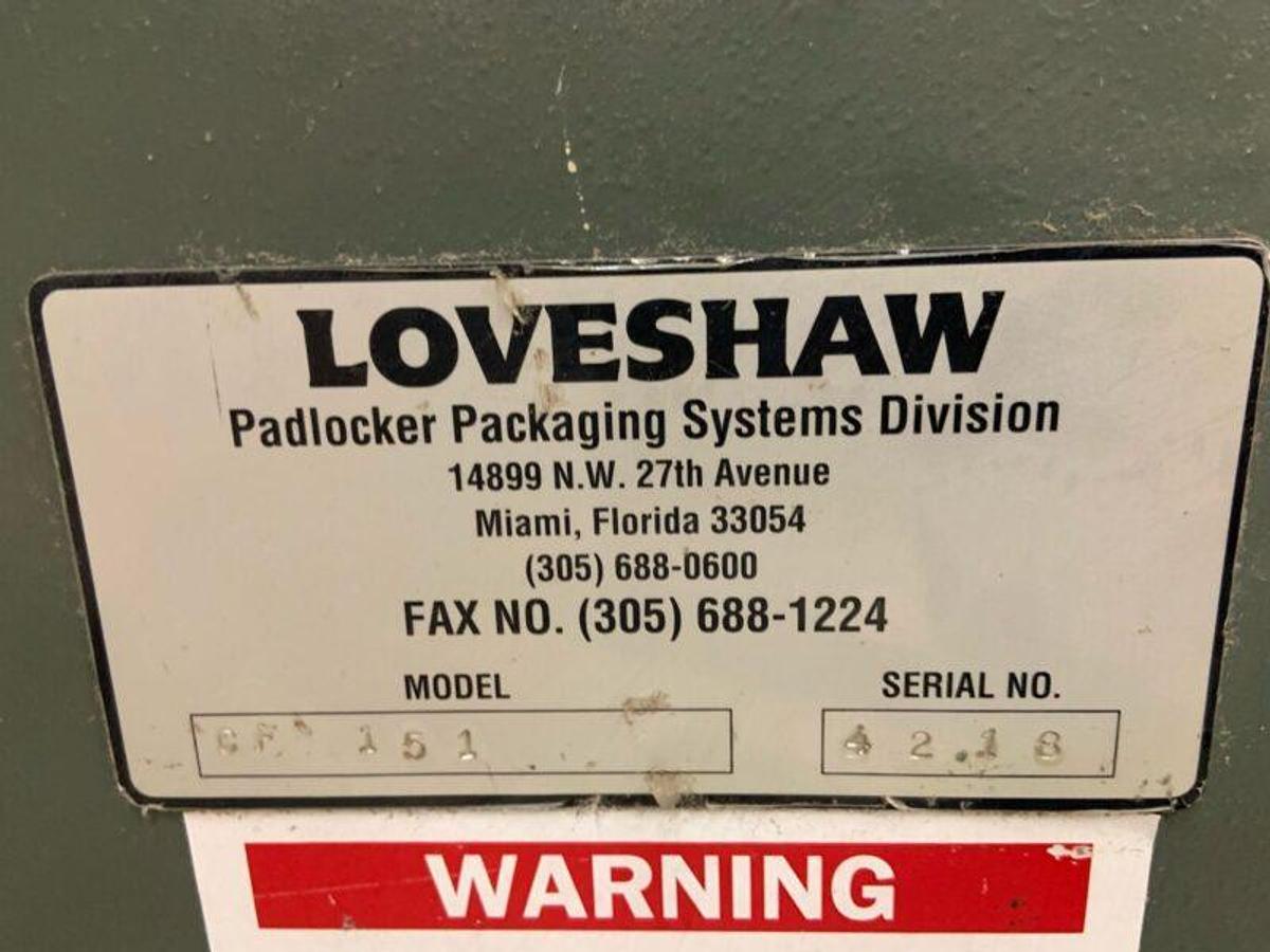 Used Padlocker CF-151 Case Erector / Gluer