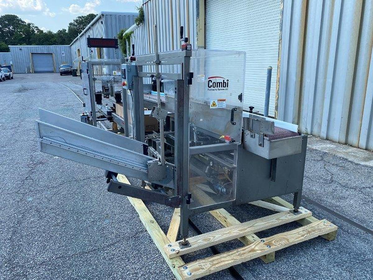 Used Combi ERGOPACK Erector-Packer-Sealer System