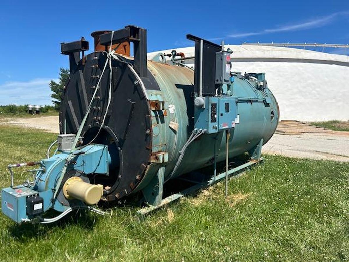Used Clever Brooks Boiler JB3G-50-RM784OL-M.15VGD-UL/CSD-1