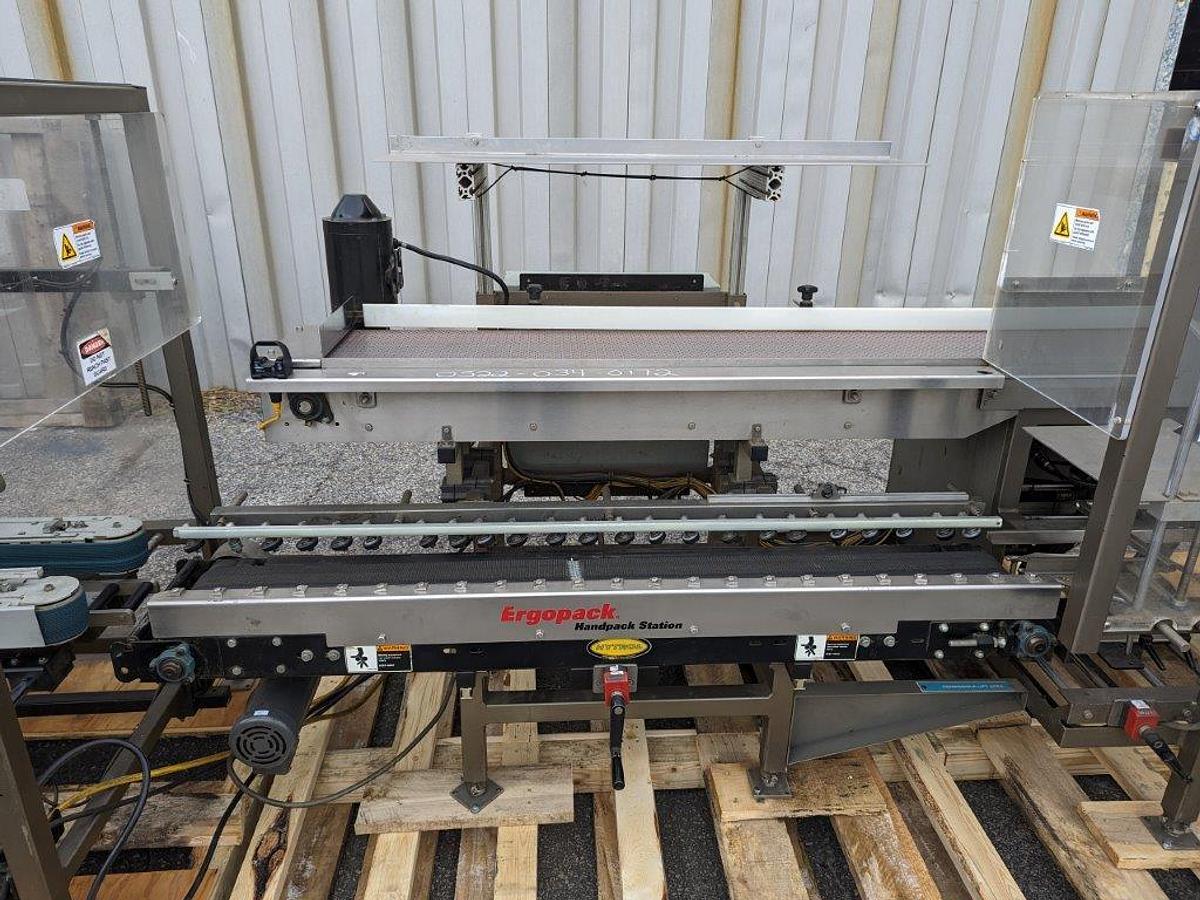 Used Combi ERGOPACK Erector-Packer-Sealer System
