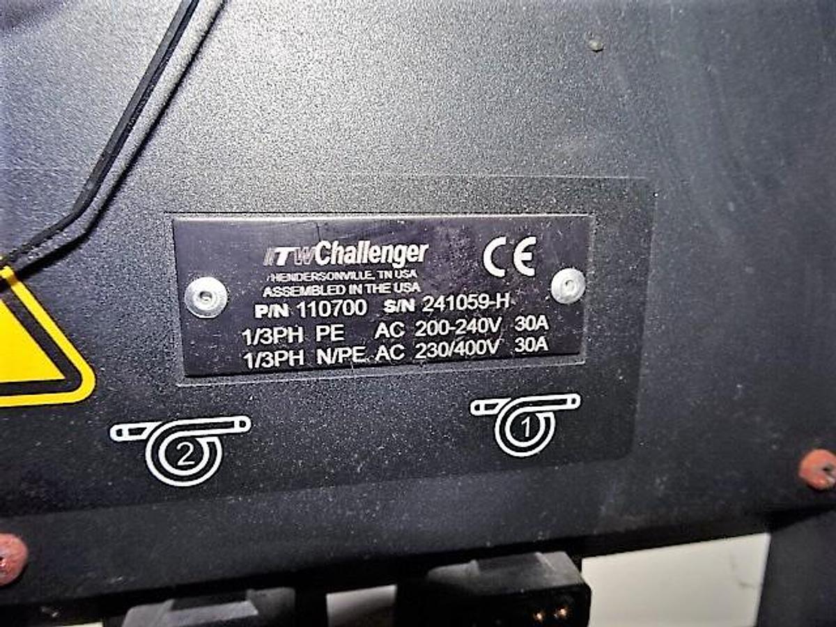 Used ITW Dynatec Challenger Quattro Hot Melt Glue Tank