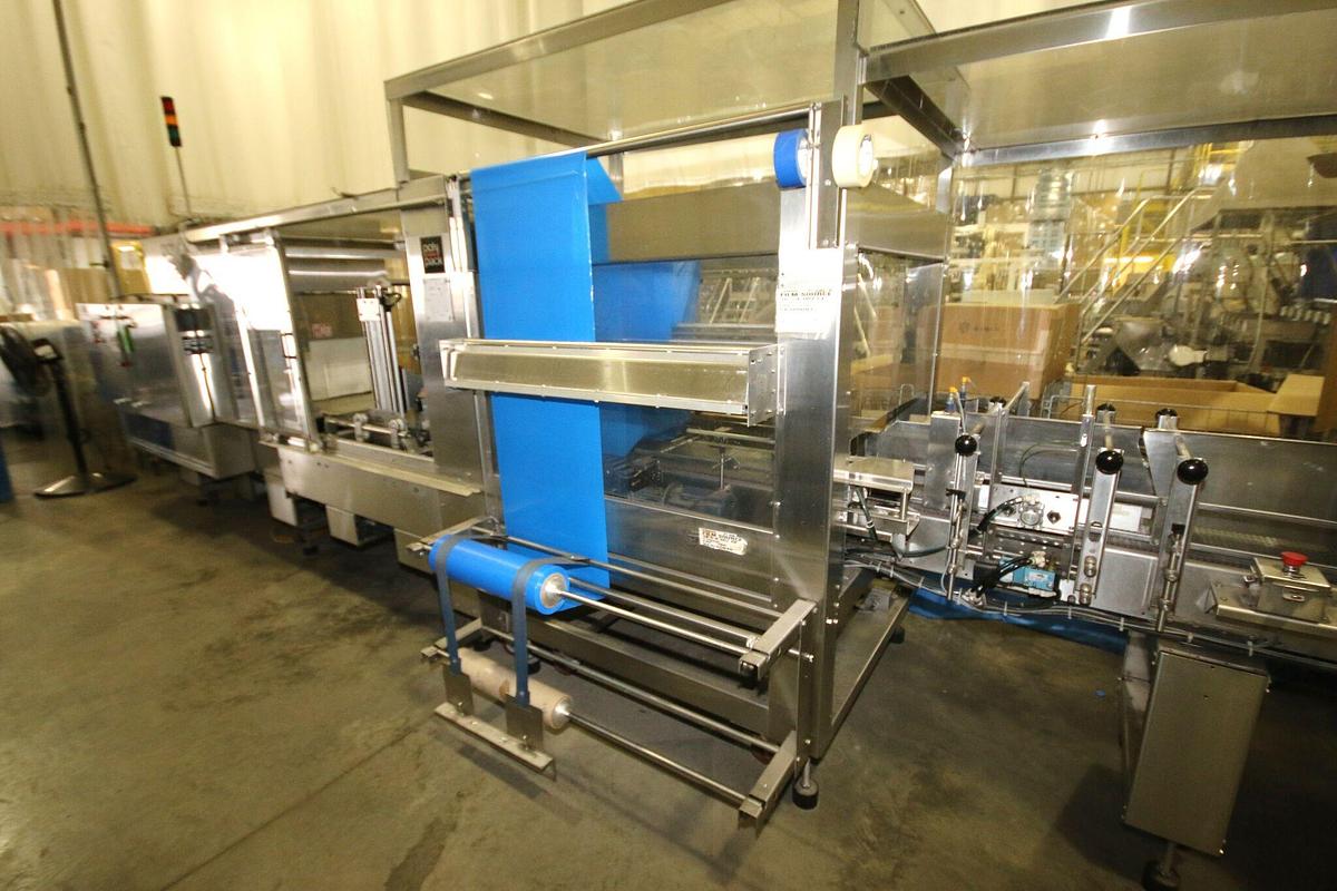 Used Polypack CFH 24-32-40 CVL Shrink Wrapper & Tunnel