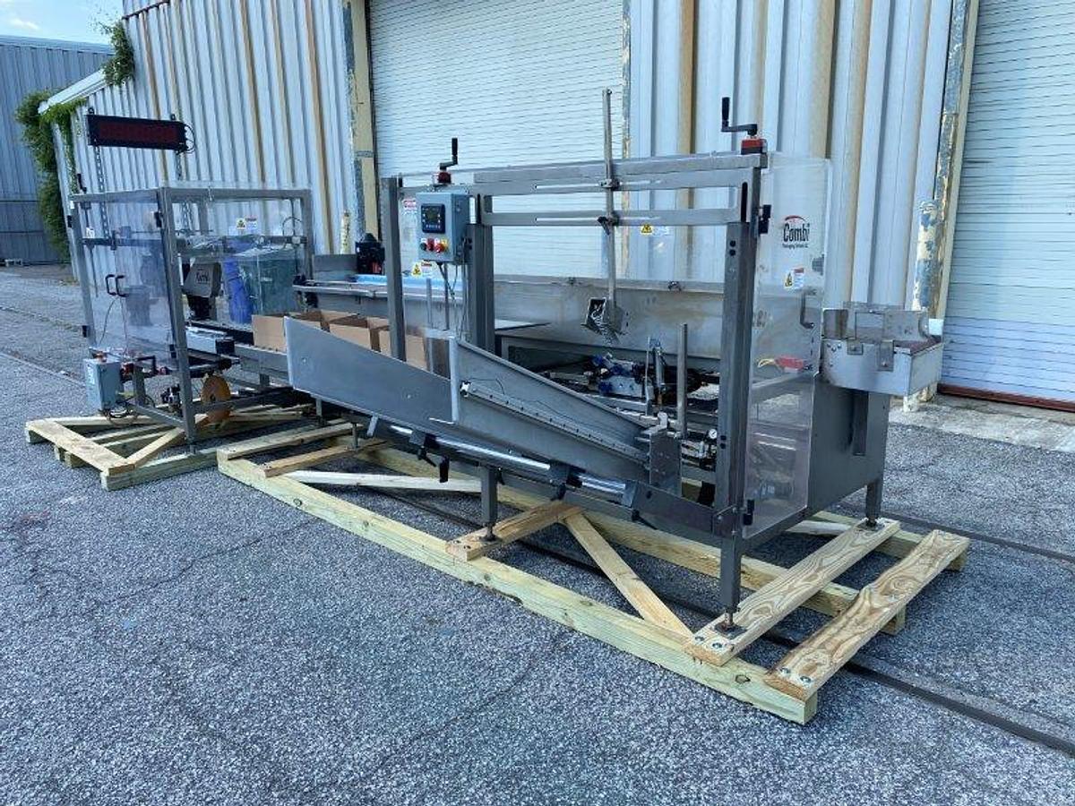 Used Combi ERGOPACK Erector-Packer-Sealer System