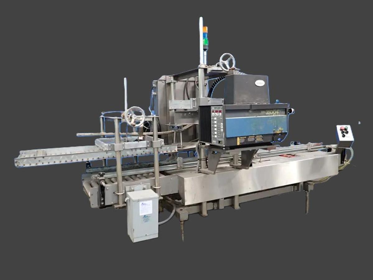 Used 2001 Hamrick Top Case Sealer w/Hot Melt