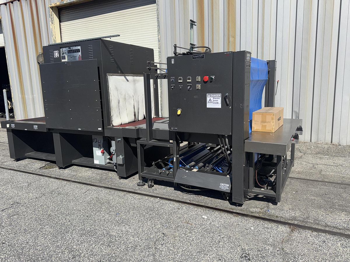 Used 2001 EASTEY, LARGE FRAME, SEMI AUTO SHRINK BUNDLERS ES-50M & ET4832BU