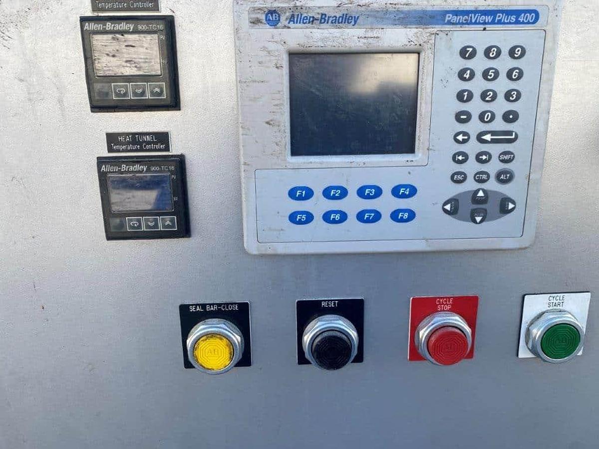 Used Tekkra Automatic Shrink Wrapper & Tunnel