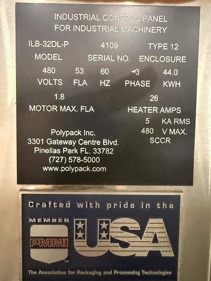Used POLY PACK ILB 32DL P