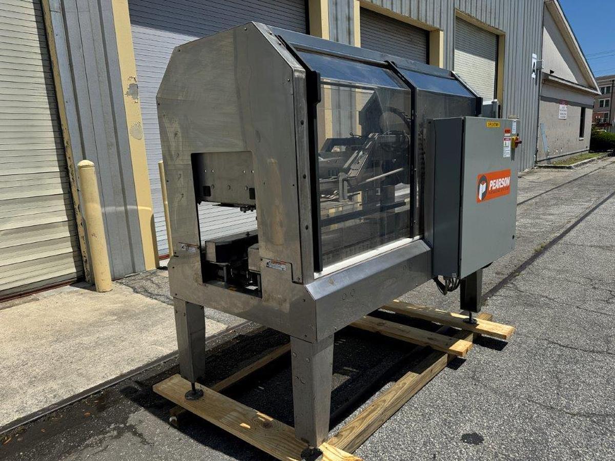 Used Pearson CS40 Automatic Case Sealer (Stainless Steel)