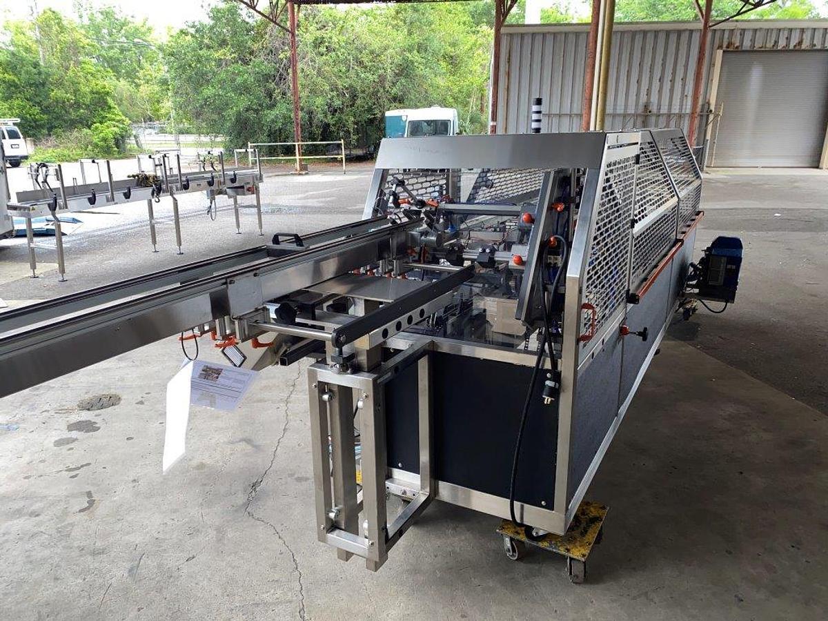 Used Keymac Horizontal End-Load Cartoner / Gluer