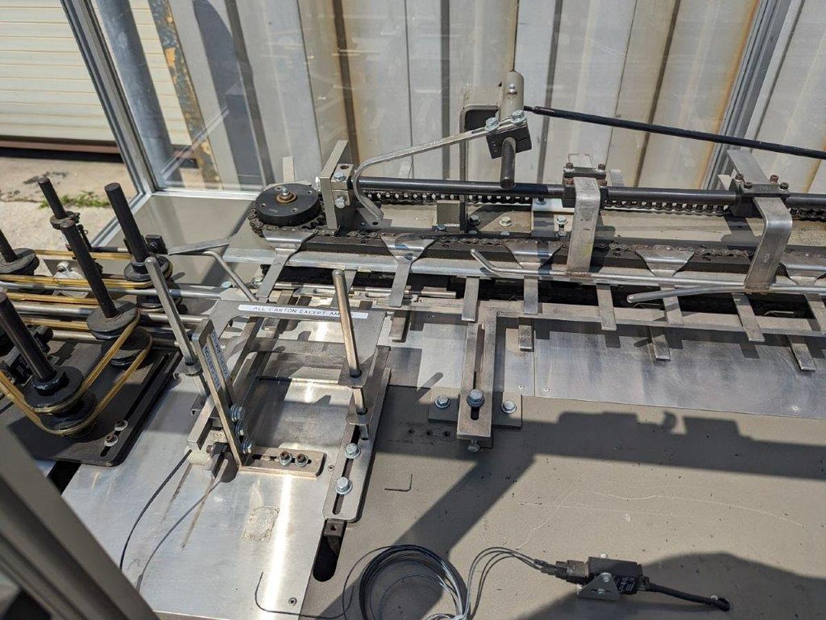 Used Bivans 54L/82 Carton Erector & Closer Combination