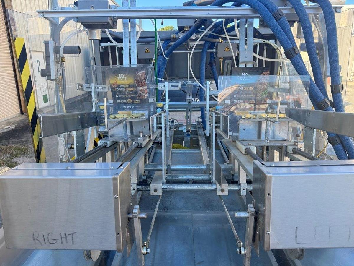 Used Doboy 752 Tray Former with Hot Melt Glue