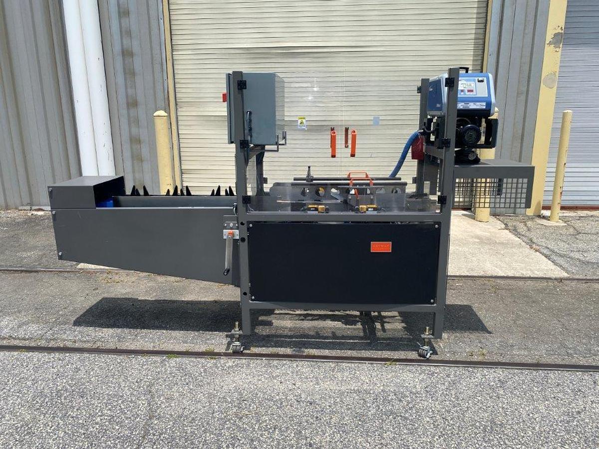 Used Keymac Horizontal End-Load Carton Glue Sealer