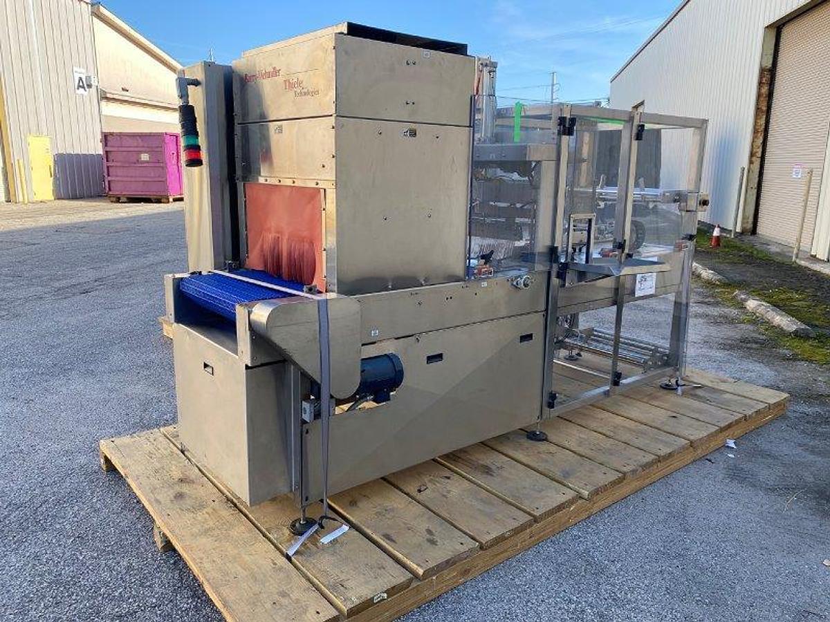 Used Thiele Z-Pro Shrink Bundler / Wrapper