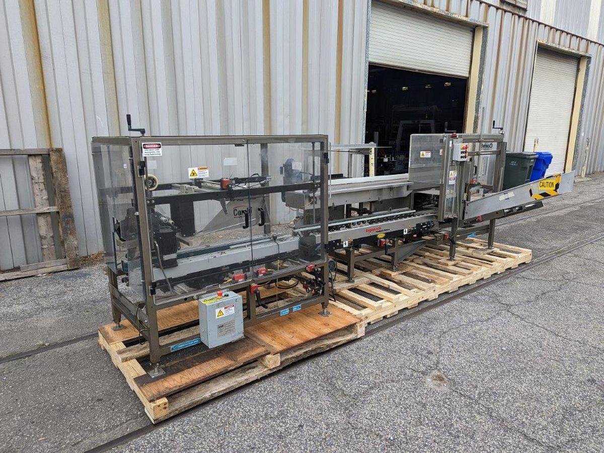 Used Combi ERGOPACK Erector-Packer-Sealer System