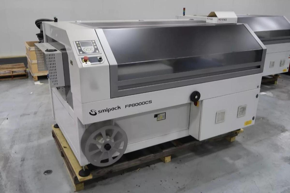 Used SMIPack FP8000CS Automatic L-Seal Wrapper