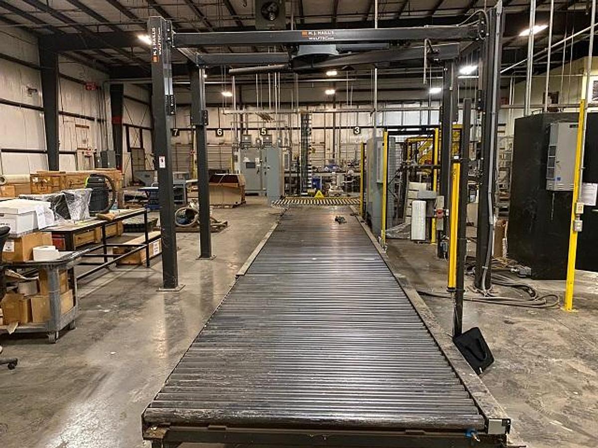 Used Wulftec Automatic Rotary Arm Stretch Wrapper