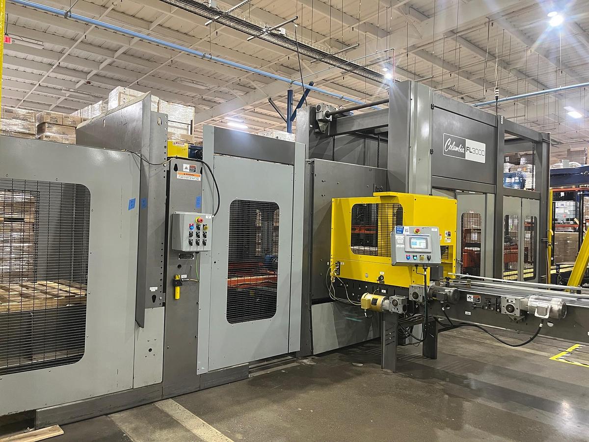 Used 2018 Columbia FL3000 low level palletizer