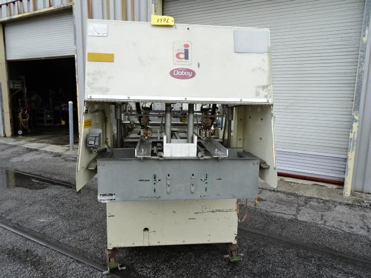Used Doboy 751 Tray Former with Hot Melt Glue