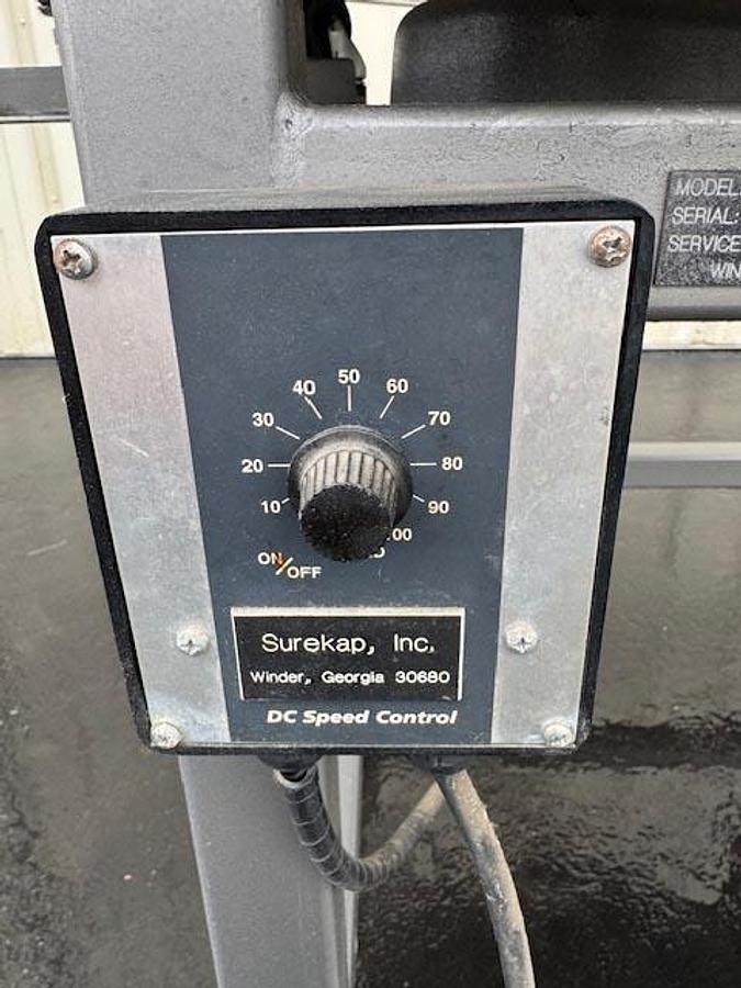 Used SureKap 48-Inch Rotary Accumulation Table