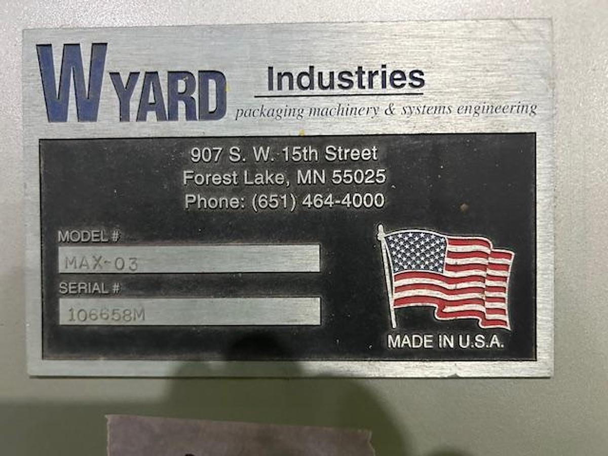 Used 2003 WYARD PALLETIZER