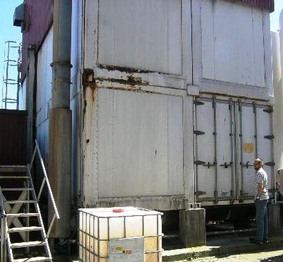 Used FINSAM – plate ice machine plant. Model VIP 18B UAV.