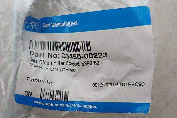 Used Agilent G3450-00223 Gas Clean Filter Bracket 8890/60