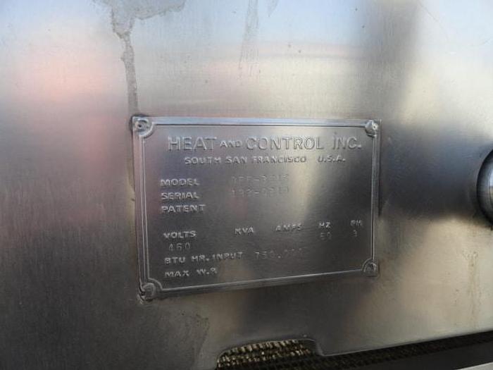 Used Heat and Control Continuous Fryer. MD# DFF3616