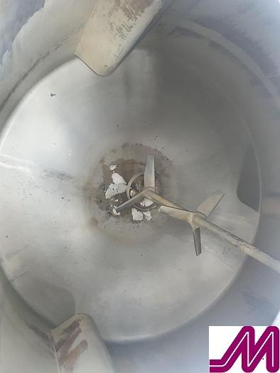 Used 1,200 litre Stainless Steel Insulated Mix Tank