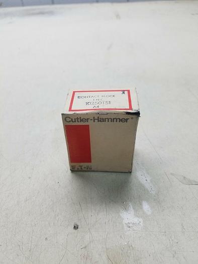 CUTLER HAMMER 10250T51 CONTACT BLOCK SERIES A4