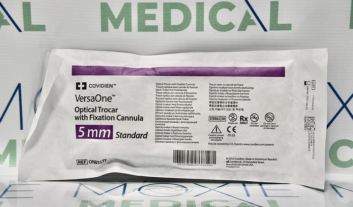 COVIDIEN ONB5STF, VERSAONE OPTICAL TROCAR WITH FIXATION CANNULA, 5MM OPTICAL STANDARD