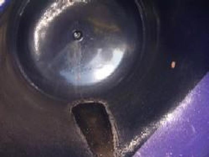 Used Pfaudler 750 gallon glass lined reactor model ELL-250-25