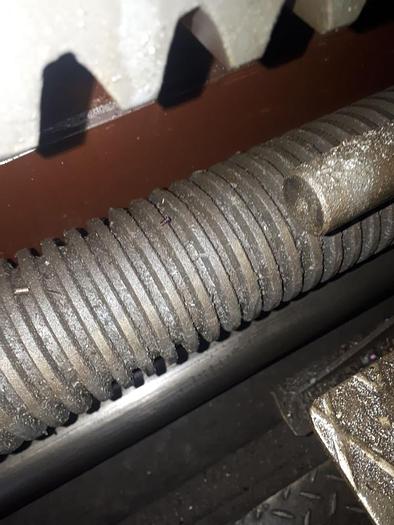 Used 2001 Kramatorsk 1A665 (1600x8000) Heavy duty Lathe