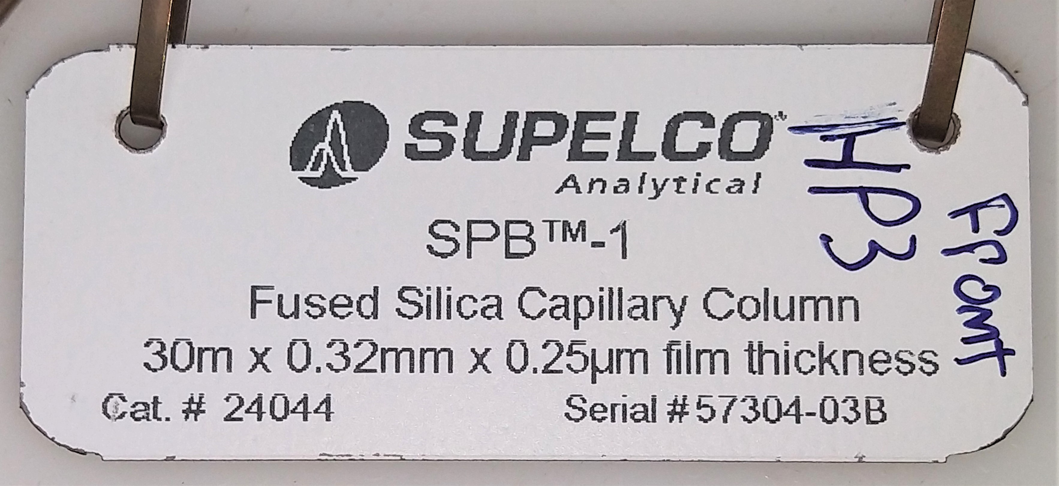 Used Supelco SPB-1 (24044) Capillary Column - 30M x 0.32mm x 0.25µm