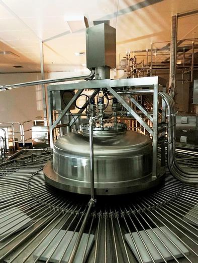 Unused Filler, Bottle, Rotary, 120-Valve, Mitsubishi, Aseptic #C743900