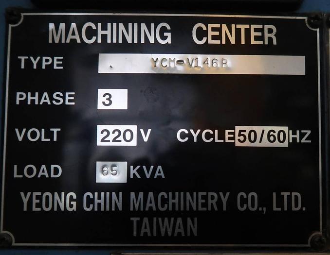 Used 2001 SUPERMAX YCM-V146B Milling Machine