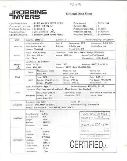 Used LIGHTNIN #21241