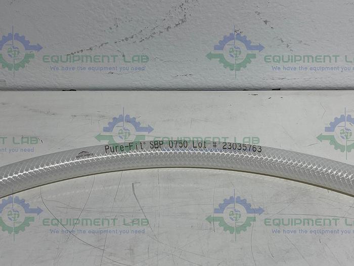 Used Saint Gobain 23035763 Pure Fit 96" Hose w/ 3/4" to 1 1/2" Sanitary Fitting 90PSI
