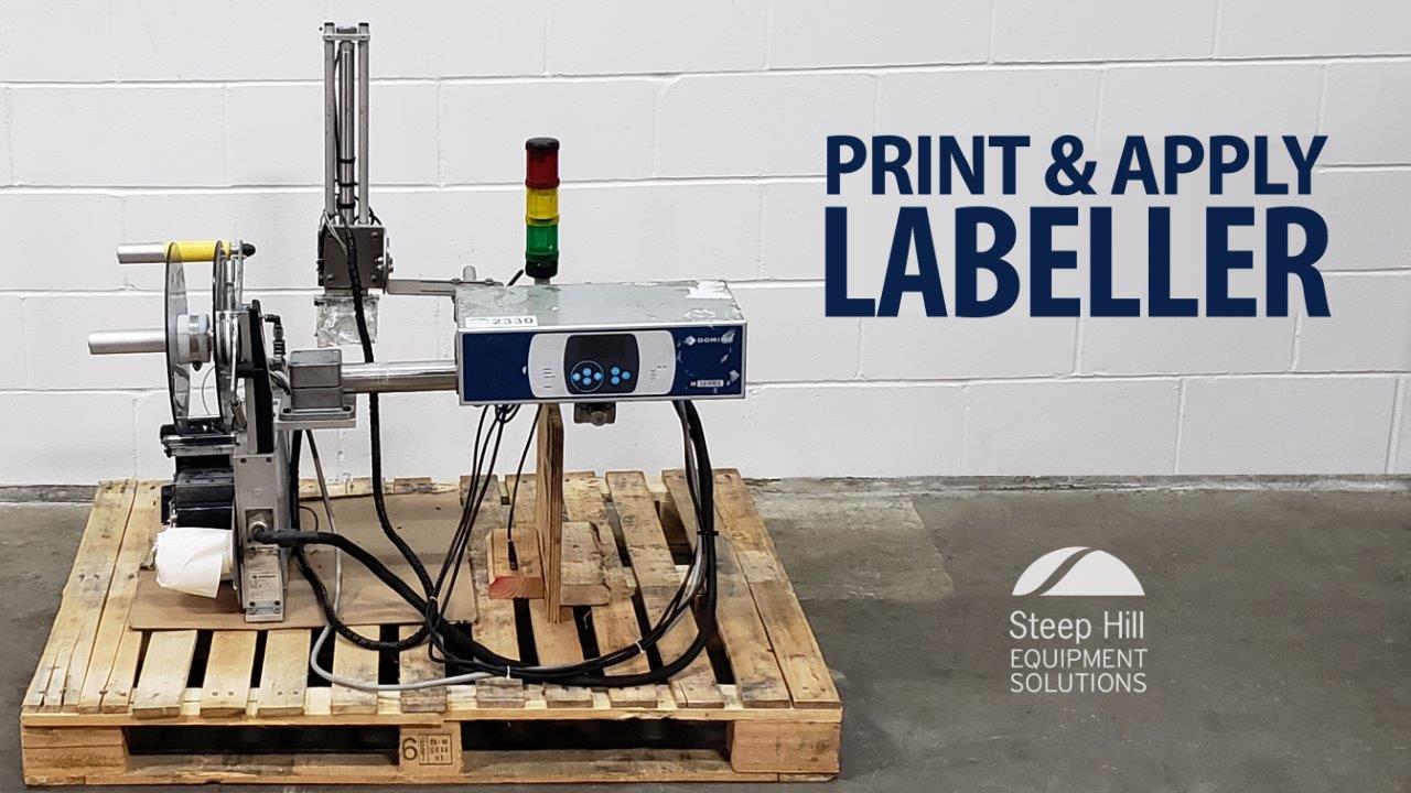 Used 2013 Domino M230i-WR100 Print & Apply Labeller