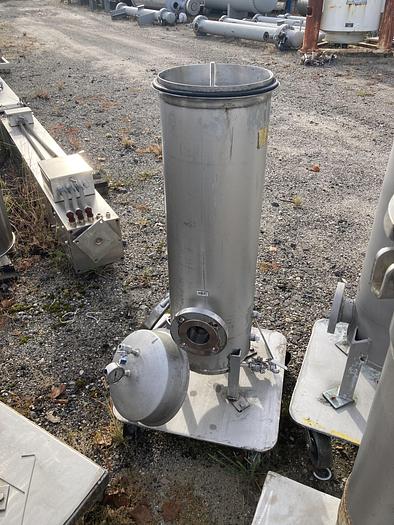 Used Used (12) 36" cartridge stainless steel filter.