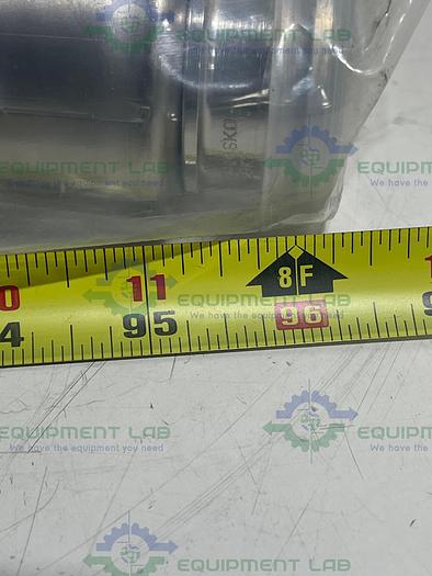 Used Sani-Tech  STHT-R-HD-1500 96" Silicone Hose w/ 1 1/2" Sanitary Fitting