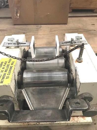 Used 2.5″ X 5″ ROSS THREE ROLL MILL – TYPE 440C STAINLESS STEEL ROLLS (#9395)