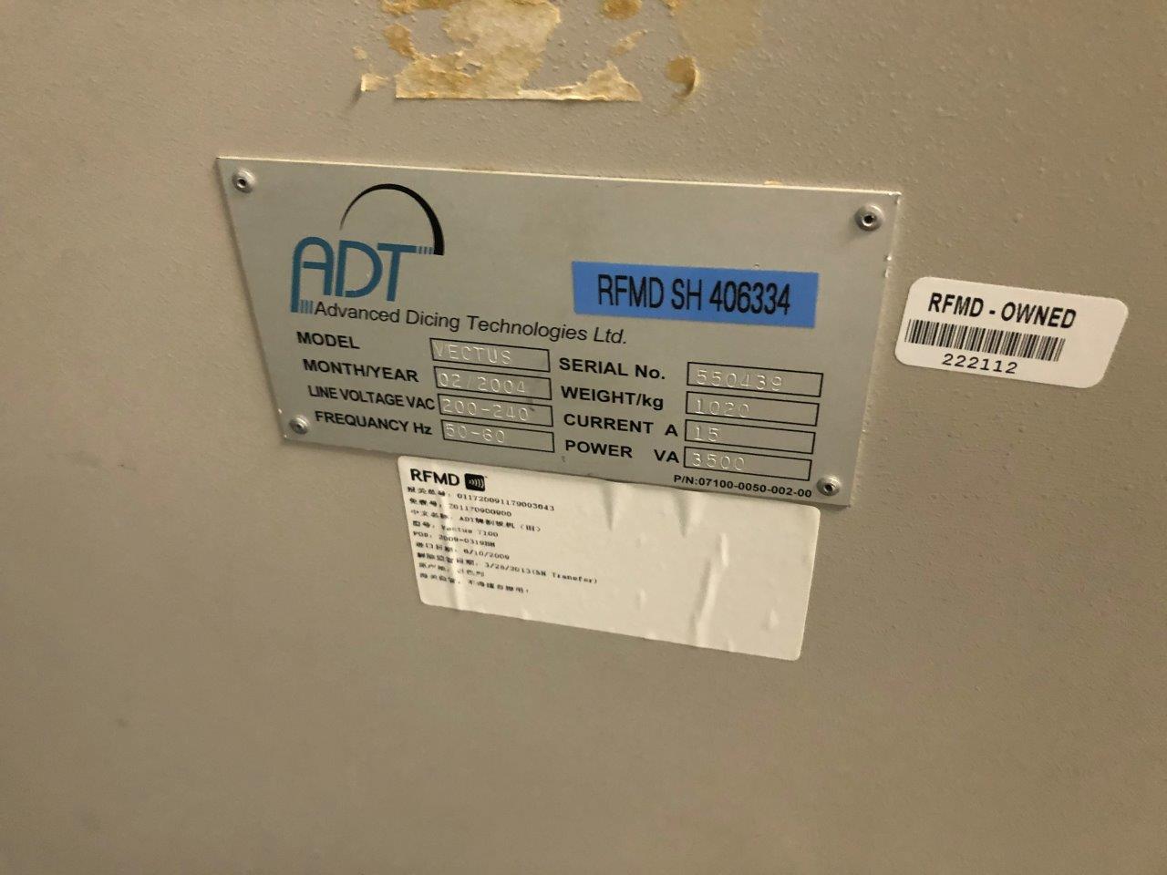 Used Kulicke & Soffe / ADT 7100 Dicing Saws (2 Sets)