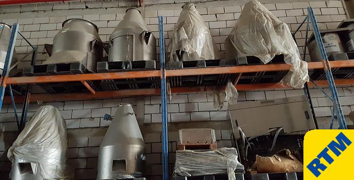 Used Flour Storage and Handling System